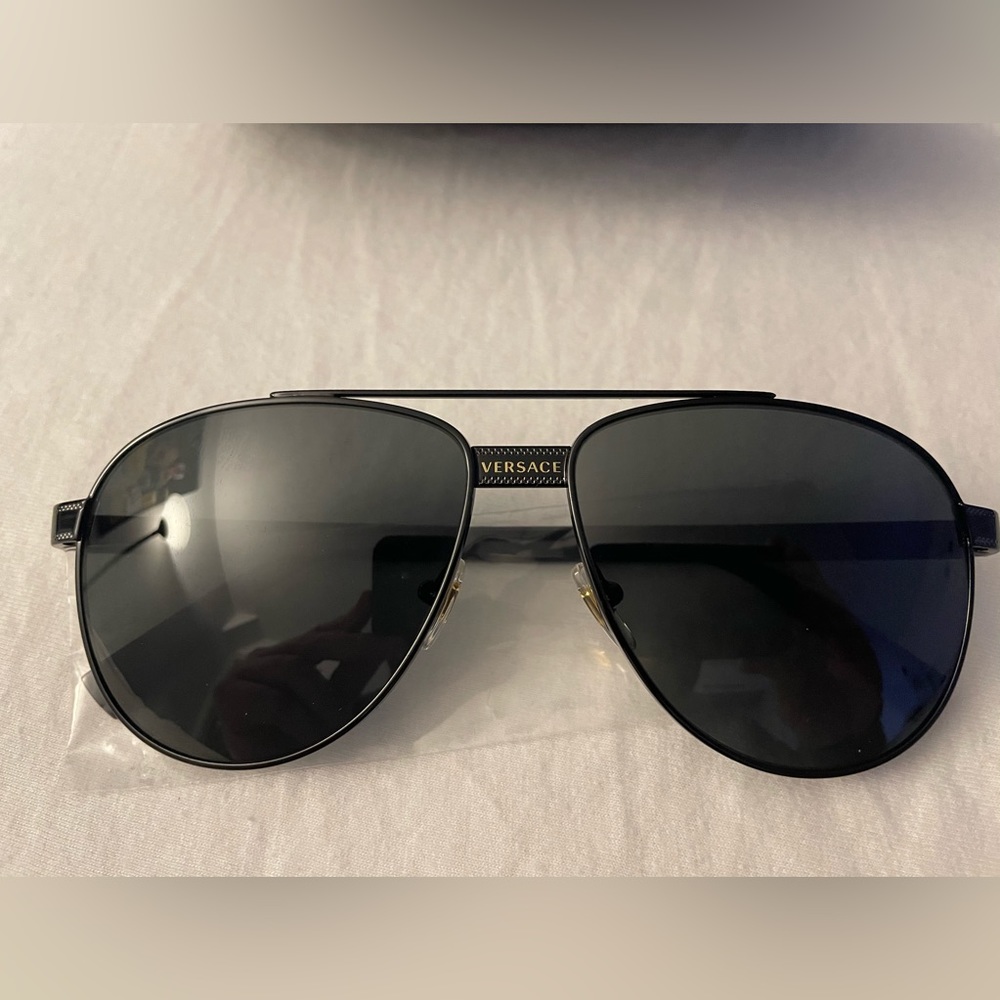 Versace Aviator Sunglasses